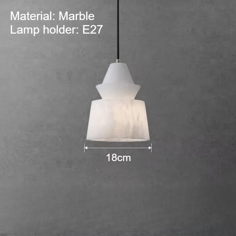 Spanish Marble Wall Lamp Modern Luxury LED Wall Light Creative Living Room Bedroom Corridor Bathroom Villa Wall Decor G9 Bulb
