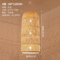 Zen Bamboo Chandelier New Chinese Lantern Hotel Chinese Style Restaurant Restaurant Bamboo Artwork Duplex Staircase Long Chandel