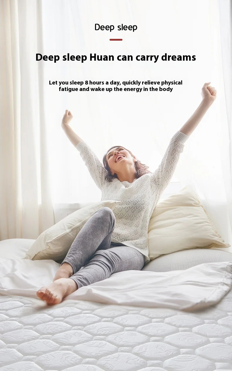 Double Spring Round Mattresses Folding Hard Foldable Queen Round Mattress King Size Sleeping Colchon Plegable Bedroom Furniture
