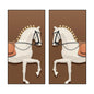 Modern Luxury Horses Canvas Posters and Prints Wall Art Entrance Decorative Painting Porch Living Room Home Decor Cuadros