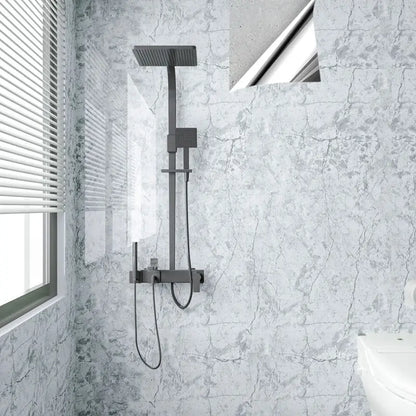 Foil Marble Self Adhesive Waterproof Wallpaper for Bathroom Wall Deocr Kitchen Oil Peoof High Temperature Resistance Stickers