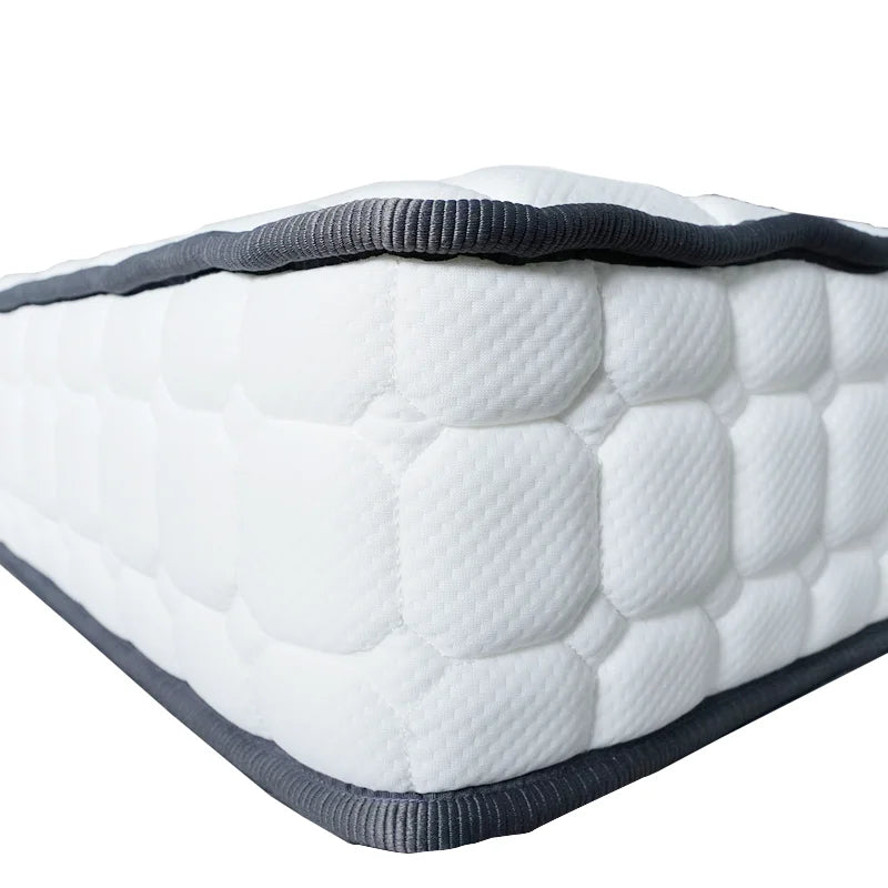 2024 Popular Spring Contour Wave Orthopedic Mattresses Memory Foam Latex Mattress With Removable Cover