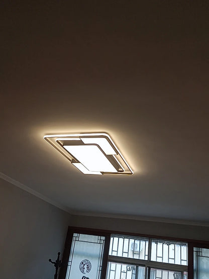 Living Room LED Ceiling Lamp Modern Simple Bedroom Room Dining Light Nordic Lustre Home Decoration Interior Lighting Chandelier