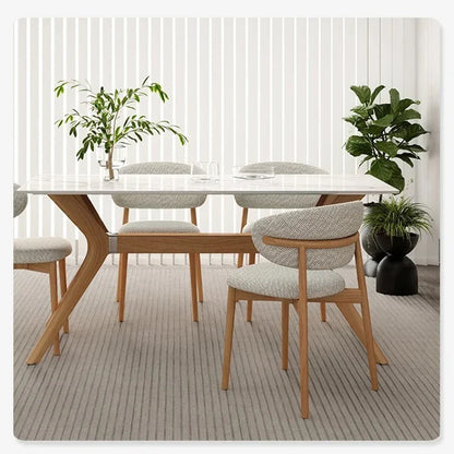 Wood Table China Mesas De Cristal Luxury Modern Dinner Dining Table Set Restaurant Center Mesa Plegable Garden Furniture Sets