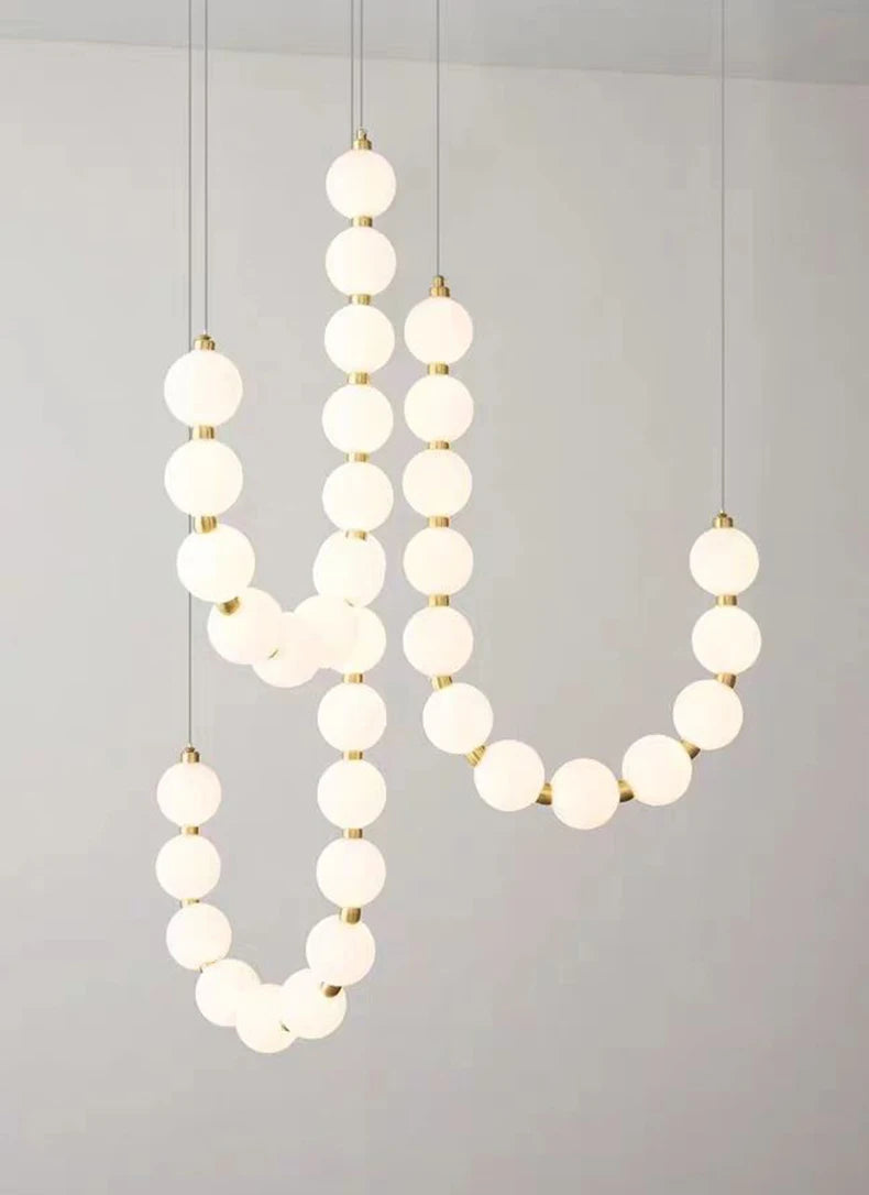 Modern home decor led lights pendant light lamps forstaircase Chandeliers for living room hanging light indoor lighting