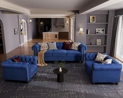 Chair for Living Room,Velvet No Sagging, Living 24'' Comfy Seat Depth, Accent Tool-Free Assemble