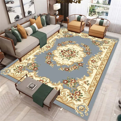 Classic  Carpets For Living Room  Area Rugs Home Decor Sofa Table Non-Slip Bedroom Floor Mats
