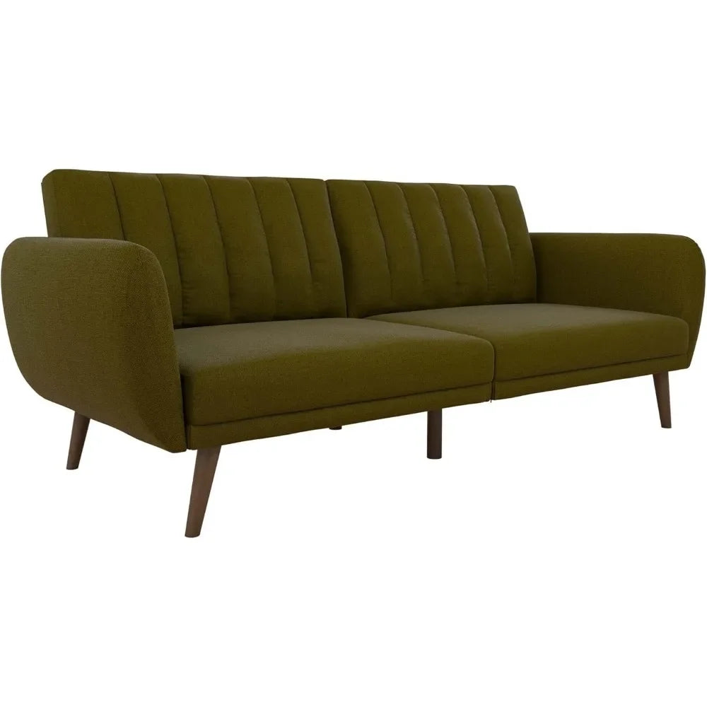 Living room Sofa,Futon Couch 34.5"Dx81.5"Wx31.5"H with Adjustable Backrest Convertible Futon Sofa Bed Suitable for living room