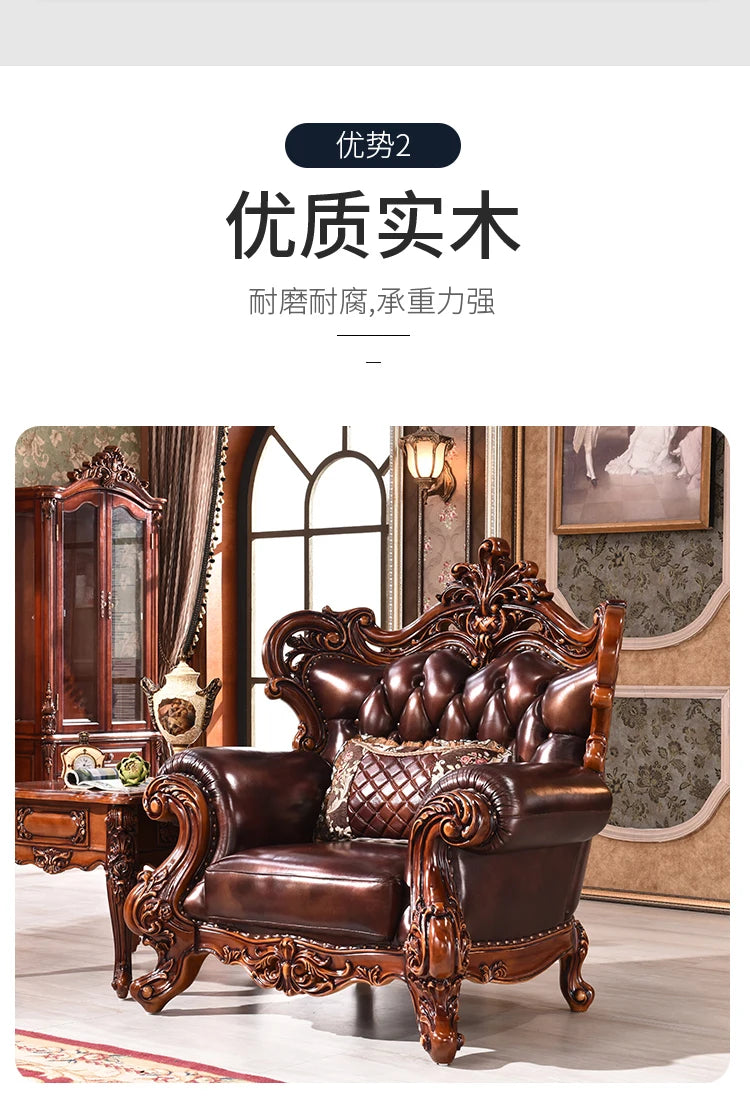 Adults Sleeper Sofas Classic Armrest Luxury Romantic Lounge Sofas Large Nordic Corner Sedie Da Soggiorno Home Decoration