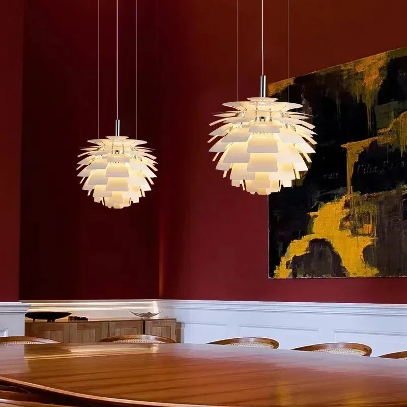 High Quality Artichoke Pendant Light Chandelier Ceiling Hanging Suspension Lamp Close to Original room decor
