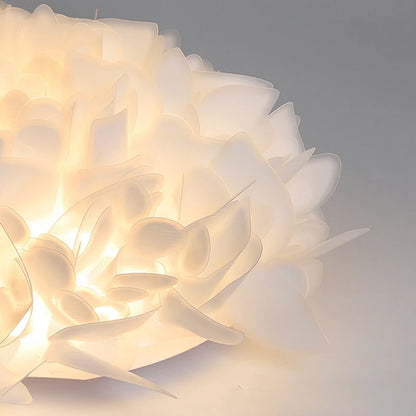 Nordic Luxury Fashion Petal Iron PVC LED Decor Home Atmosphere Ceiling Light Bedroom Foyer Dining Room Lighting Fixtures