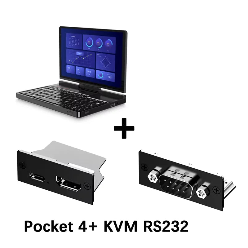 New 2025 version In stock! Original GPD Pocket 4 8.8-inch AMD AI 9 HX 370 64GB RAM 2TB NVMe Mini Laptop Computer for business