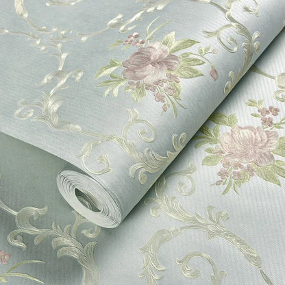 Floral Wallpaper Self-adhesive Warm Girl Bedroom 3d Thickening Wall Decoration Stickers Living Room Restaurant Sofa Background