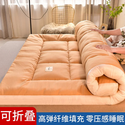 Soft comfortable mattress home thickened ultra-soft dormitory student single double mattress tatami floor sleeping mat