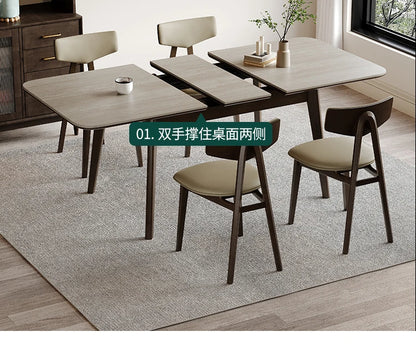 Cafe Table Living Room Dining Wooden Expandable Simple Island Luxury Kitchen Garden Home Furniture Mesas Comedor Craft Bar JGY