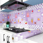 Kitchen Stove Oil-proof Sticker Waterproof High Temperature Resistant Wallpapers Kitchen Decoration Self Adhesive Contact Paper