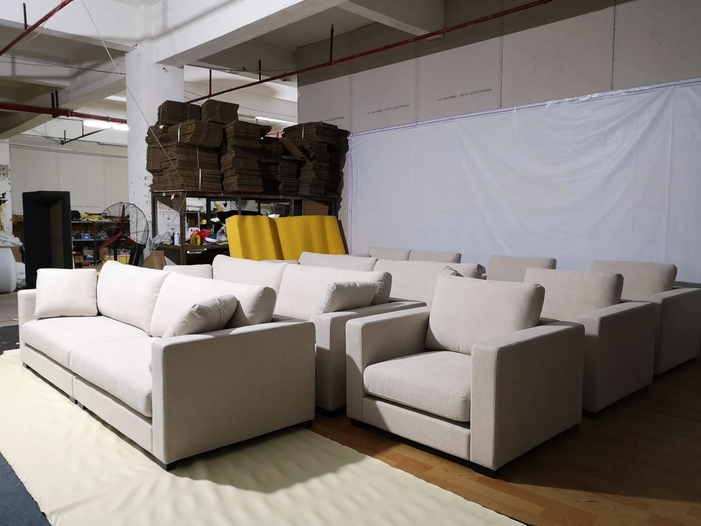 Luxury Furniture Sectional Corner Couch 1+2+3 Luxury Furniture Set Italian Modern Living Room Sofa Sets