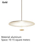 Minimalist Pendant Lights Gold Black Suspension Luminaire Hanging Lamp for Living Room Ring Lights