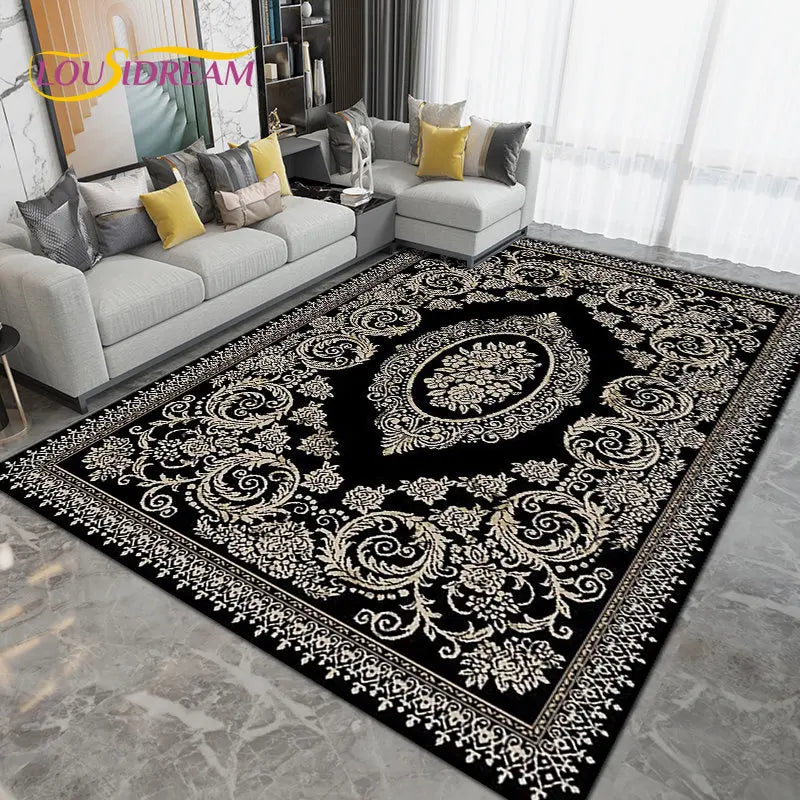 Persia Bohemia Nordic  Area Rug Large,Carpet Rug for Living Room Bedroom Sofa Doormat Decoration,kids Play Non-slip Floor Mat 3D