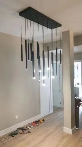 Modern Minimalist Led Dining Room Chandelier Nordic Luxury Living Room Lights Kitchen Island Dining Table Decorative Lamps