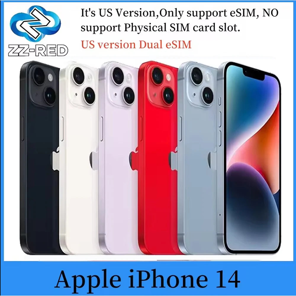 Apple iPhone 14 6GB RAM 128GB 256GB 512GB