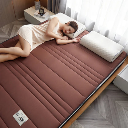 Latex mattress lamb fleece household 1.8/2.0m fashion tatami thickened student dormitory single double cushion warm mat
