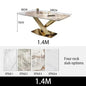 Luxury Dining Table Manger Chair Set Living Room Console Table Dressing Gold Space Savers Multifunction Yemek Masaları Furniture