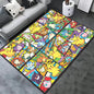 Pokemon Cartoon Carpet Rug for Living Room Bedroom Decoration Picnic Camp Kitchen Carpet Crawling Carpet Decoration