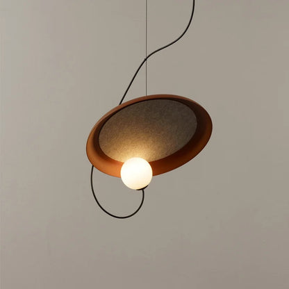 Danish minimalist restaurant circular magnetic pendant lights modern living room bedroom bedside bar table hanging lamps fixture