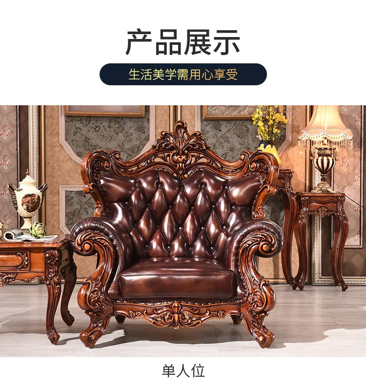 Adults Sleeper Sofas Classic Armrest Luxury Romantic Lounge Sofas Large Nordic Corner Sedie Da Soggiorno Home Decoration