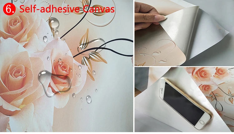 Wallpaper Luxury Creative Home Decoration 3D Stereoscopic Embossed Golden Flowers Wall Mural Paper Bedroom Living Room Backdrop