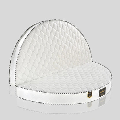 Cozy Spring Round Mattresses Hard Foldable Folding Queen Round Mattress King Size Sleeping Colchon Plegable Bedroom Furniture