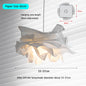 Handmade DIY Pendant Lamps for Restaurant Cloth Shop Lighting White Paper Hanging Light for Ceiling Luminaire E27