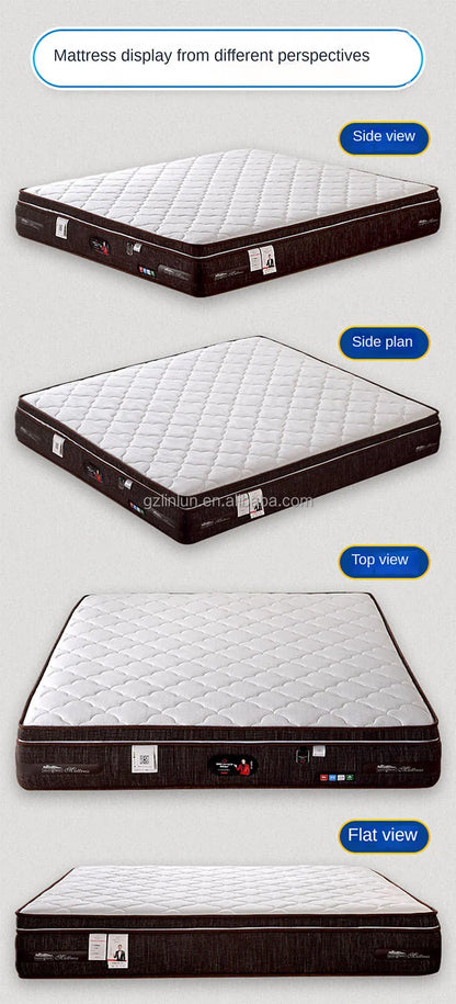 Comfortable Mattress Queen king Bedroom Furniture Set Orthopedic Spring Mattress Queen Size Soft Mattress for Bedroom