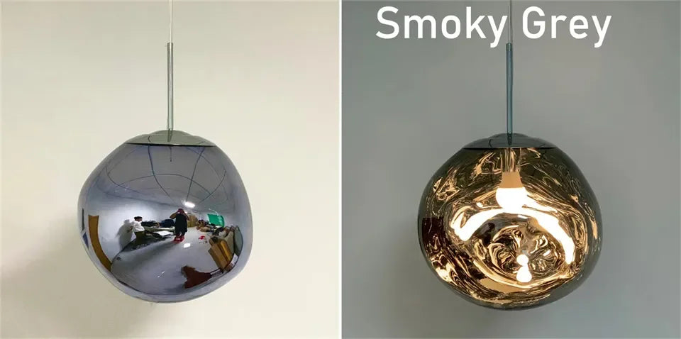 Nordic Lava Loft LED Pendant Light Modern Light PVC Lighting Living Room Indoor Decor Home Fixtures Kitchen Hanging Pendant Lamp