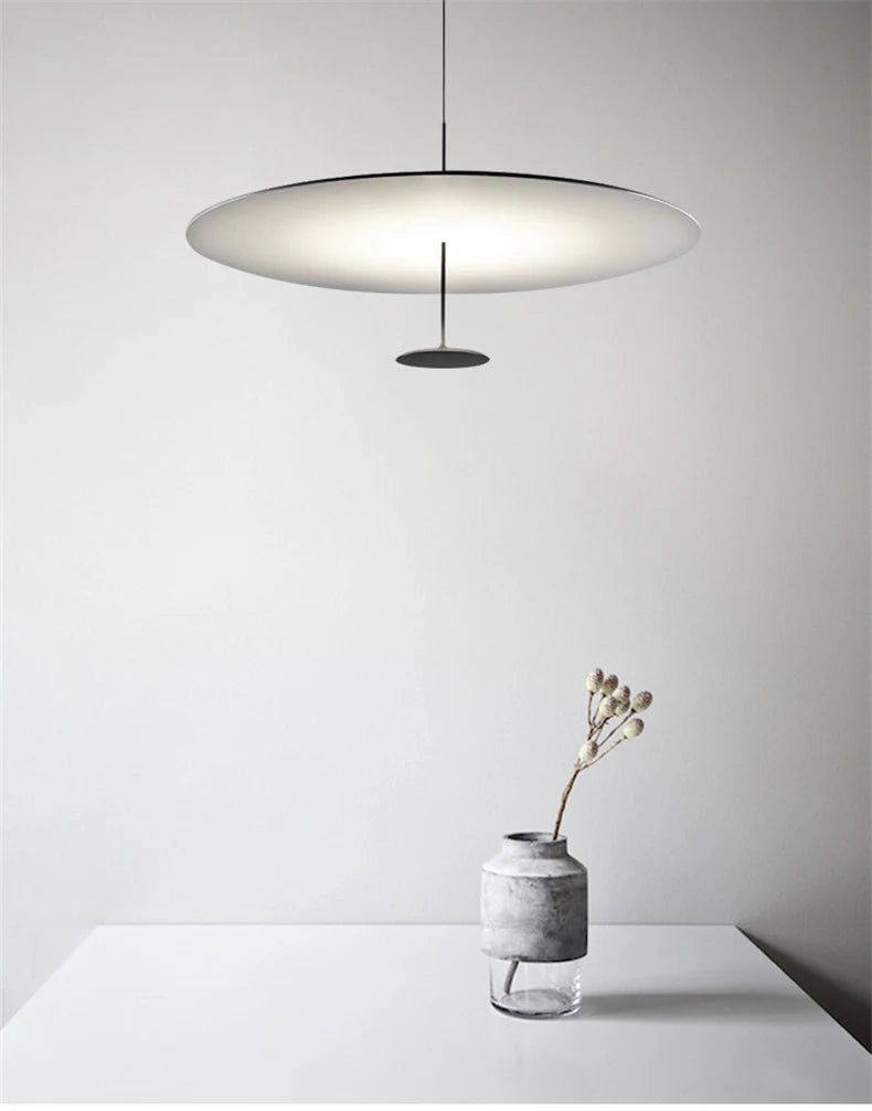 Minimalist Pendant Lights Gold Black Suspension Luminaire Hanging Lamp for Living Room Ring Lights