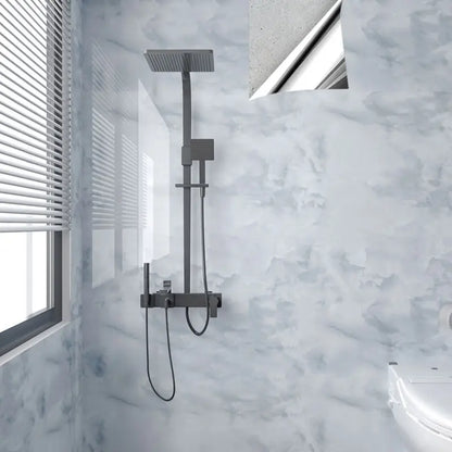 Foil Marble Self Adhesive Waterproof Wallpaper for Bathroom Wall Deocr Kitchen Oil Peoof High Temperature Resistance Stickers