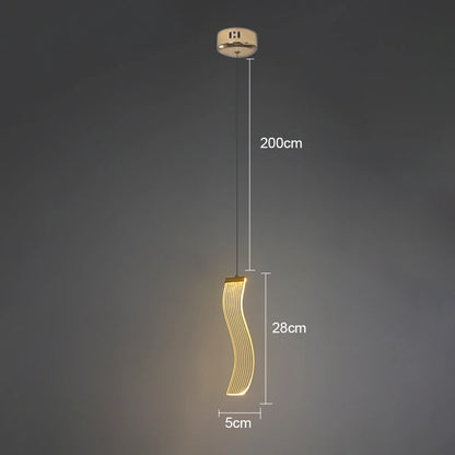 LED Pendant Light Hanging Lamps For Ceiling Interior Lighting Home Bedroom Bedside Dining Living Room Decoration Pendant Lamp