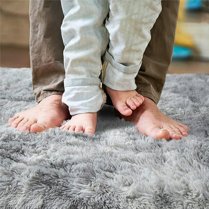 Pink Kids Carpet For Girls Bedroom Decoration Nordic large Living Room's Rugs Fluffy Hall Carpets Soft Plush Nursery Play Mats