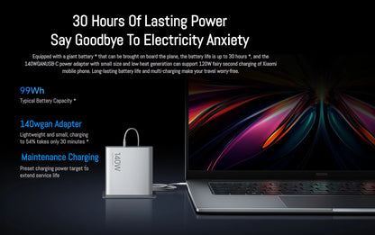 Xiaomi REDMI Book Pro 16 2025 Laptop Ultra 7 255H/Ultra 5225H Intel Arc Graphics 32GB LPDDR5X 1T SSD 16-inch 165 Hz 3.1K Screen