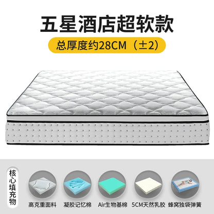 Natural Latex Mattress 180x200 Firm Air Matress King Double Colchones De Cama Cochao Casal Furniture For Bedroom