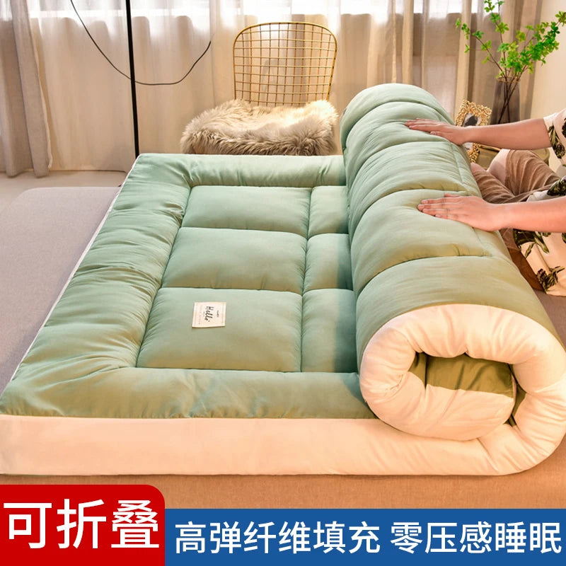 Soft comfortable mattress home thickened ultra-soft dormitory student single double mattress tatami floor sleeping mat
