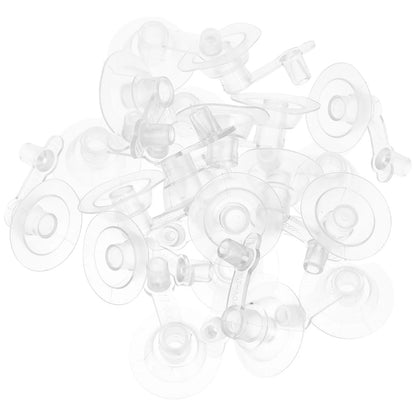 20pcs Inflatable Toy Nozzles Swimming Ring Valves Pvc Air Pillows Boats Mattress Gas Pump Adapters Replacement Inflate Nozzle