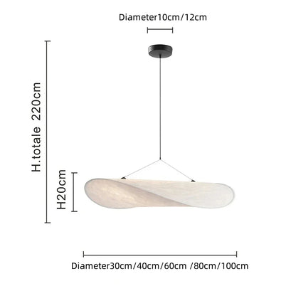 Designer Silk Fabric Led Pendant Chandelier for Living Room Home Decor Suspension Luminaire Handmade Lustre Not Paper Real Shot