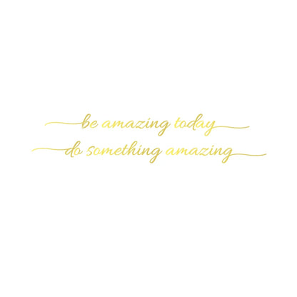 You Look Amazing Mirror Decal Vinyl Decal Bathroom Decor Inspire Motivational Quote Sticker Fitting Room Bedroom Decoration