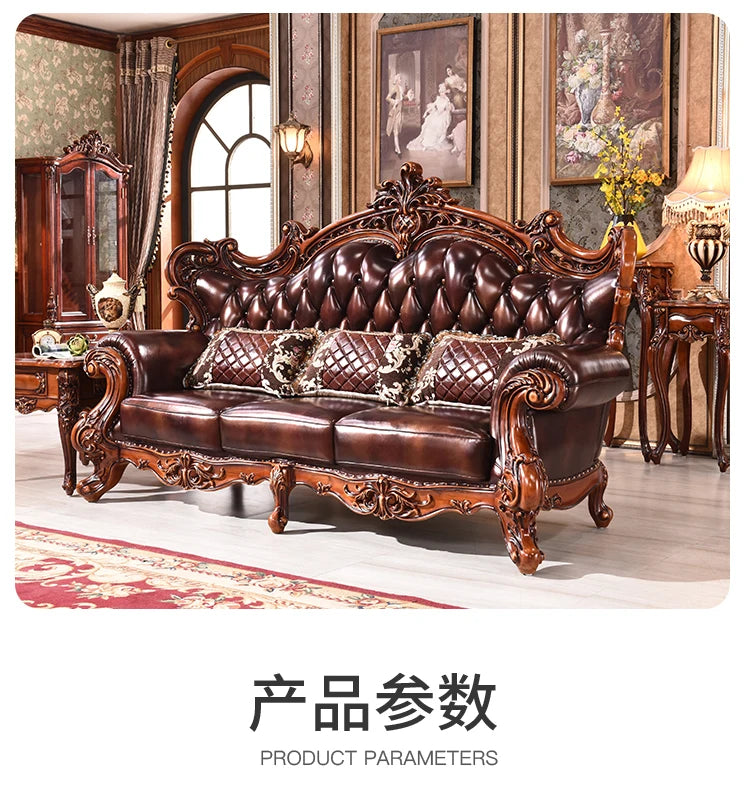 Adults Sleeper Sofas Classic Armrest Luxury Romantic Lounge Sofas Large Nordic Corner Sedie Da Soggiorno Home Decoration