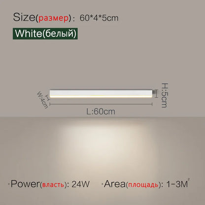 Ceiling lamps for kitchen, living room, ceiling lights led bedroom, dining room, Nordic modern aisle, balcony strip light