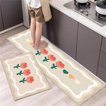 Non-slip Kitchen Carpets for Living Room Long Area Rug Kitchen Floor M0at Carpets Entrance Door Mat Home Decor Alfombra Tapis