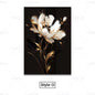 Luxury Black Gold Plant Leaves Canvas Poster Print Modern Home Abstract Wall Art Painting Living Room Luxury Decoration Gift