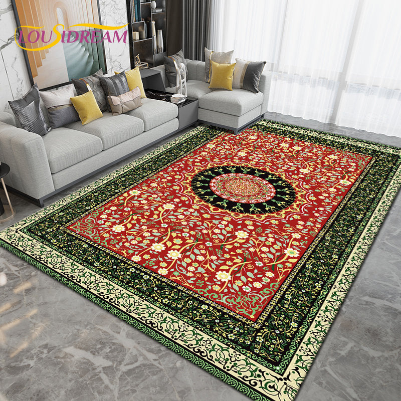 Persia Bohemia Nordic  Area Rug Large,Carpet Rug for Living Room Bedroom Sofa Doormat Decoration,kids Play Non-slip Floor Mat 3D